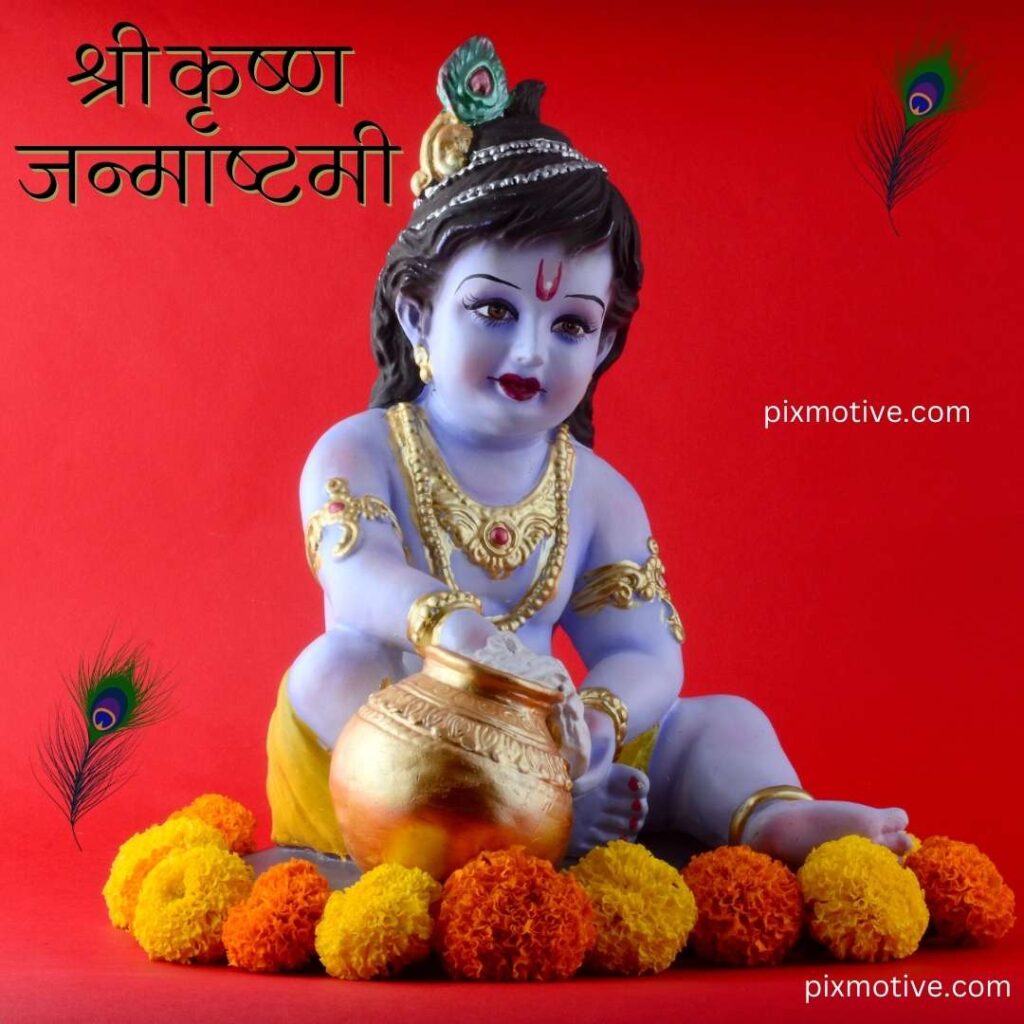 Krishna janmashtami image