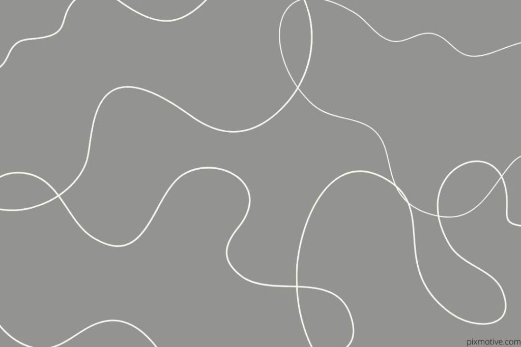 A tapestry of interconnected lines and curves in an abstract design