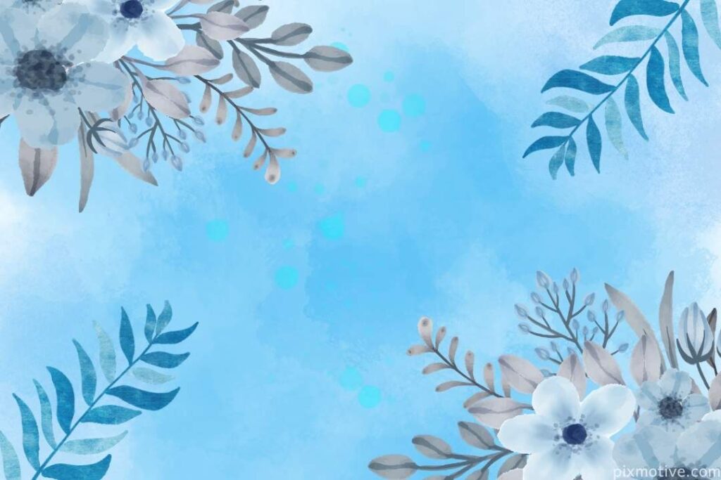 Blue Nature Background image