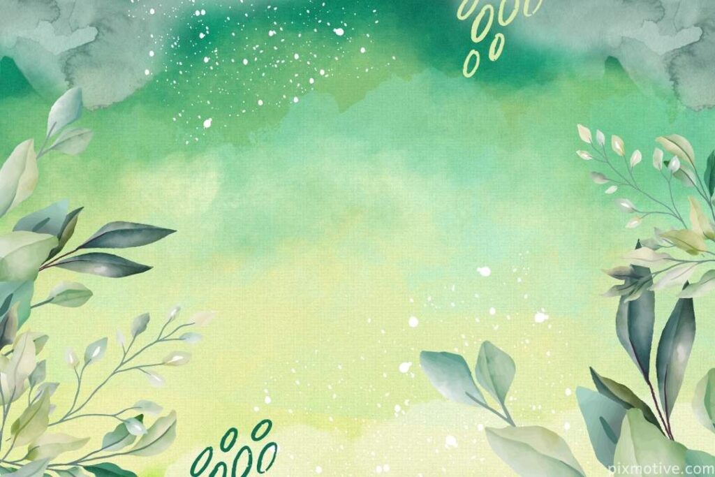Green Nature painting background